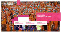 Desktop Screenshot of dansschoolpleunie.nl